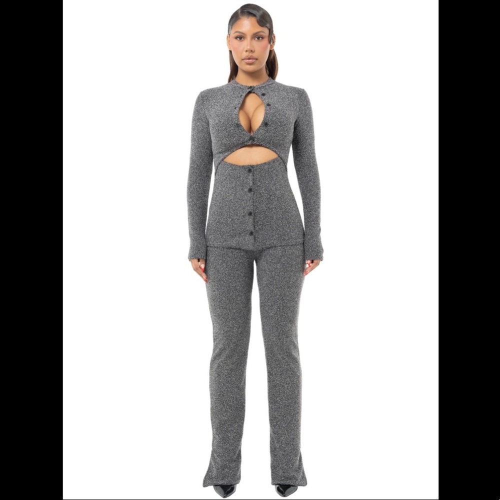 CouCoo Long sleeveDouble Peekaboo Set